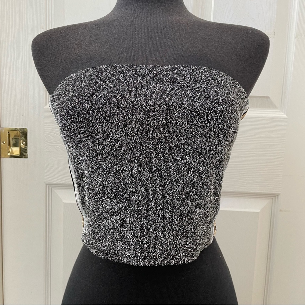 NWT Victoria’s Secret PINK Glitter Tube Top